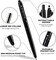 deli Pens Bulk, 50 Pack Retractable Ballpoint Pens, 1.0MM Black Ink,Smooth Writing, No Bleed, Comfortable Grip for Home,Office & School Use
